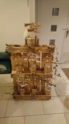 Plan de table  champêtre 