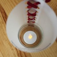 Photophore plan de table