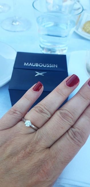 Quand as-tu eu ta demande en mariage ? 💍 1
