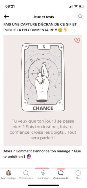 La chance te sourit 🔮😃 10