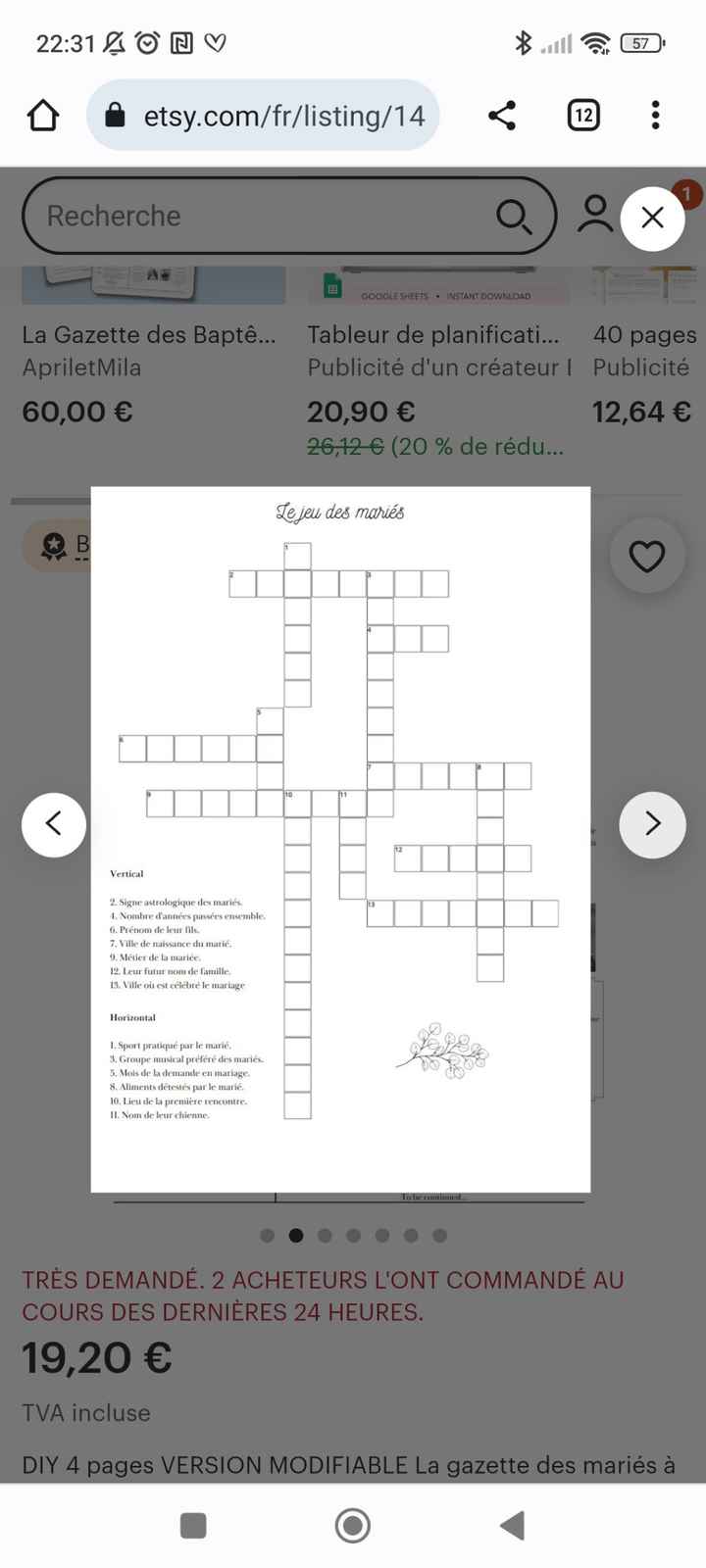 Gazette des mariés - 3