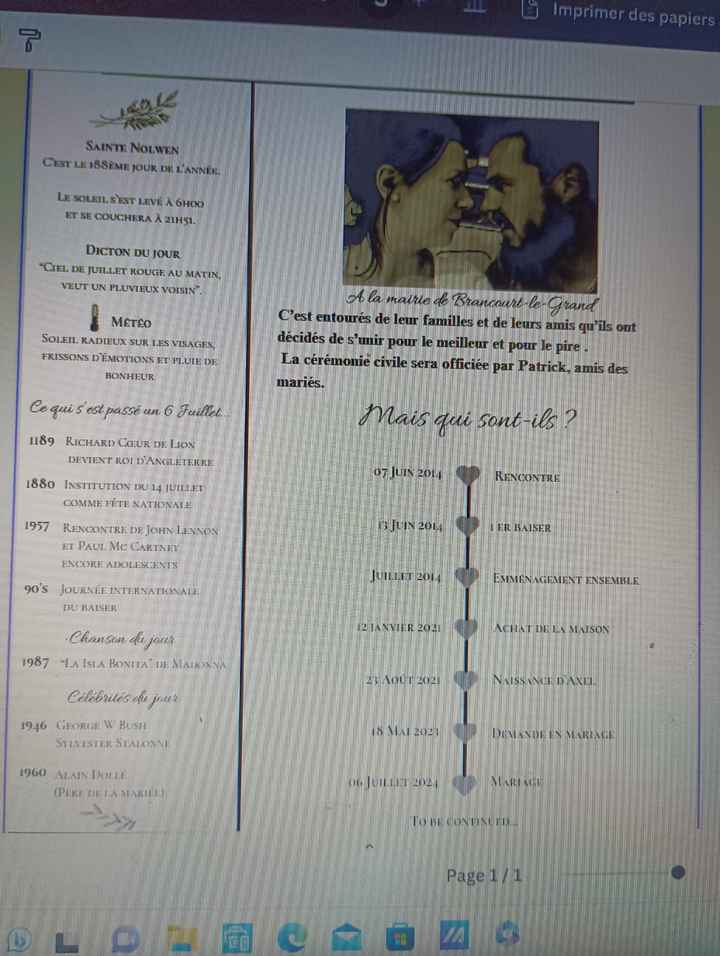 Gazette des mariés - 2