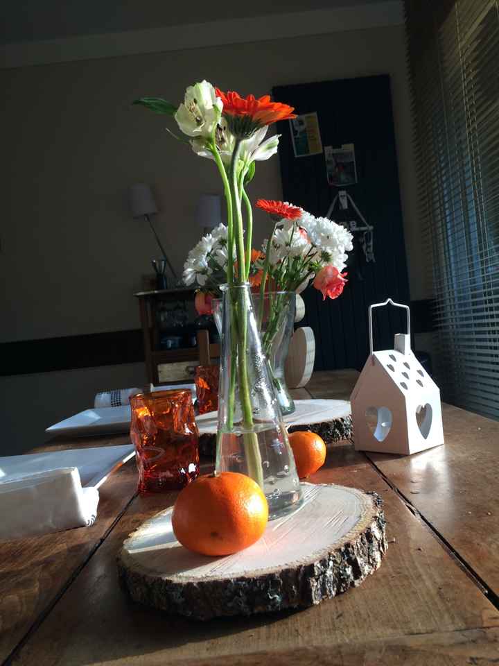 un petit rendu vite fait chez moi du style de notre mariage