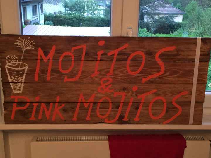Mon panneau préféré!!! MOJITOS!!