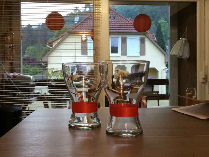 les vases pour les centres de table