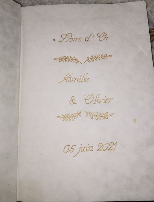 Que faire ? En tête du livre d'or 2