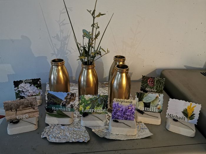 Noms des invités à table 2