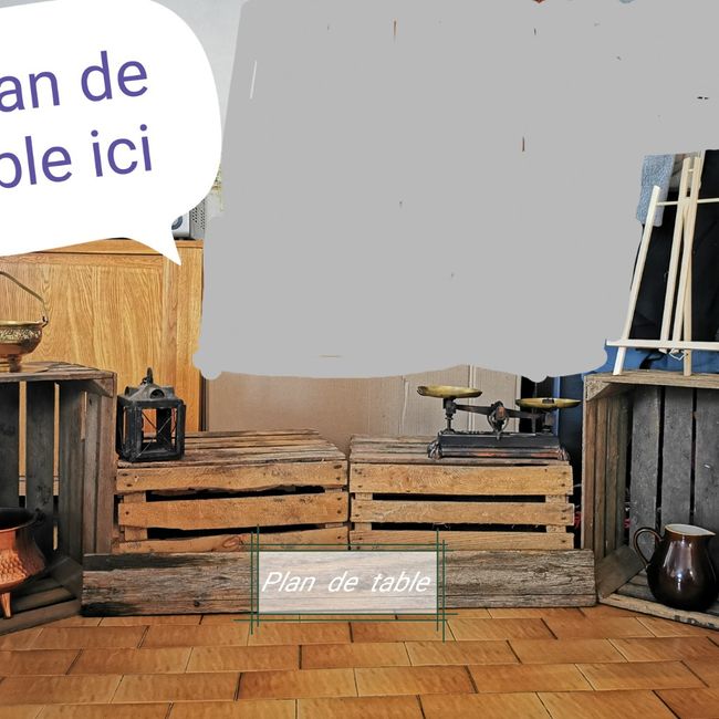 Zone du plan de table 9