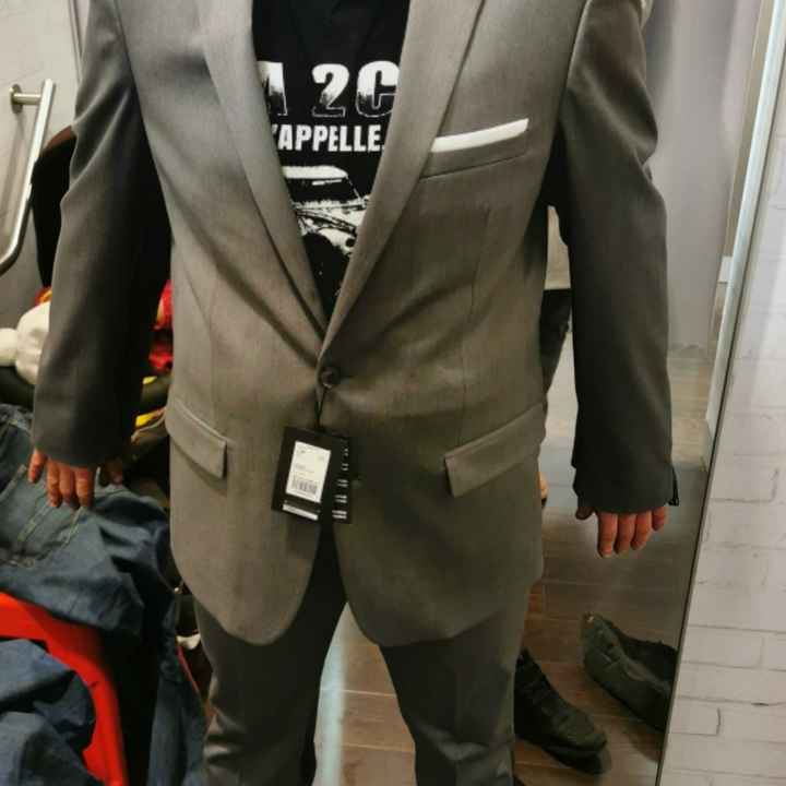 Essai de costume marié - 1