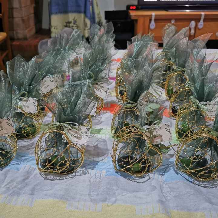 Cadeaux invités préparés - 1