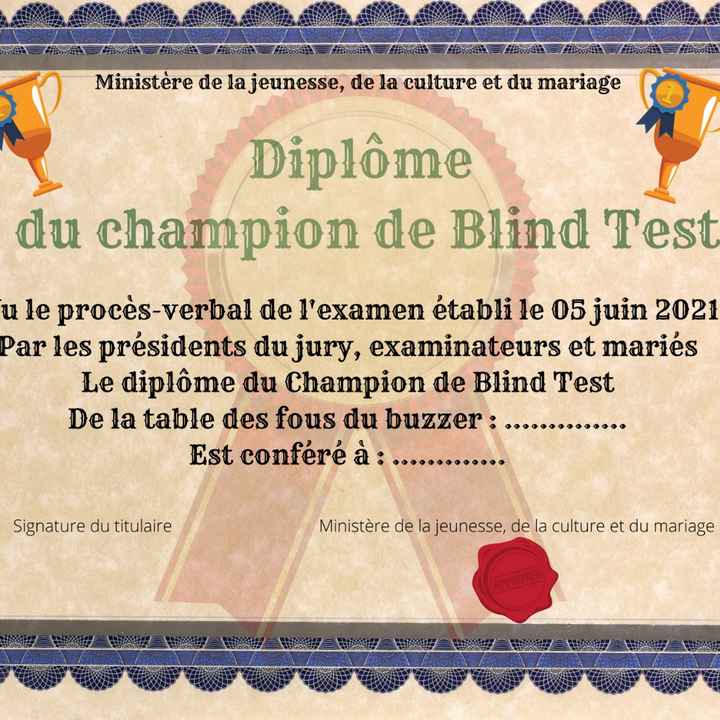 Cadeaux animation blind test - 1