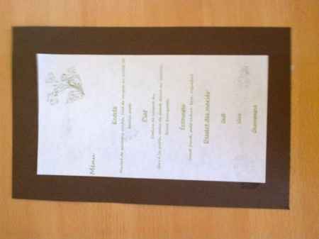 menus