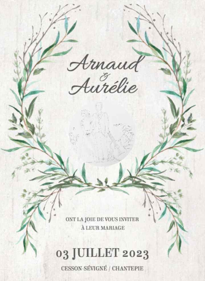 Concours voici mon Faire-part + Aurélie - 1