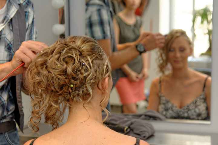 Coiffure du jour J