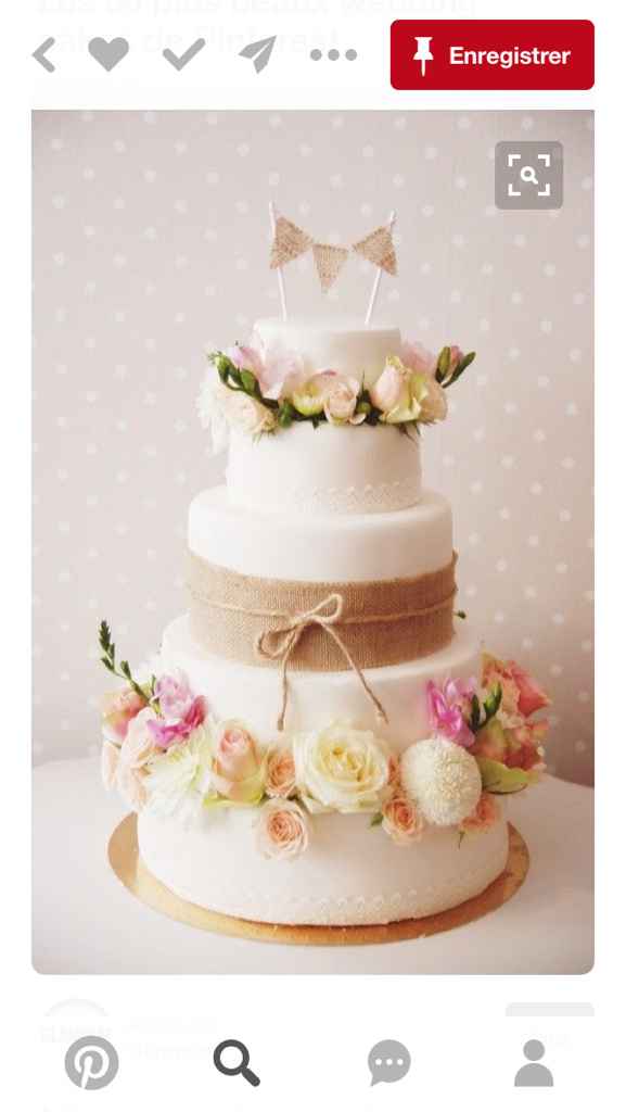 Wedding cake en suspent .. - 1