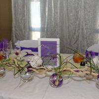 Centre de table , Table des mariés