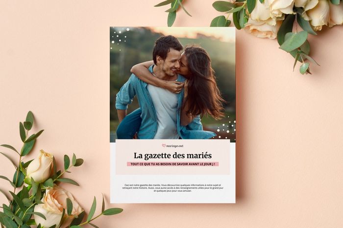 Gagnez votre gazette des marié·es ! 📰🎁 1