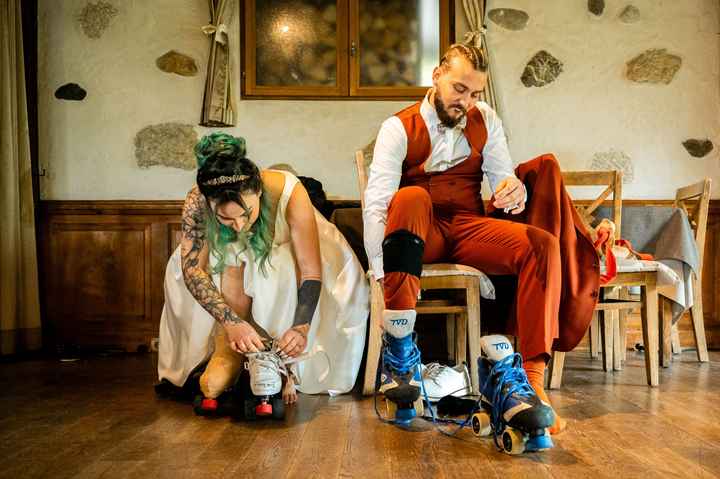 Cap ou pas cap : ouverture du bal en rollers ? 😜 - 1