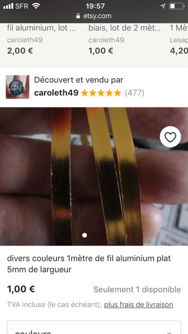 Porte alliance fil d'alu 3