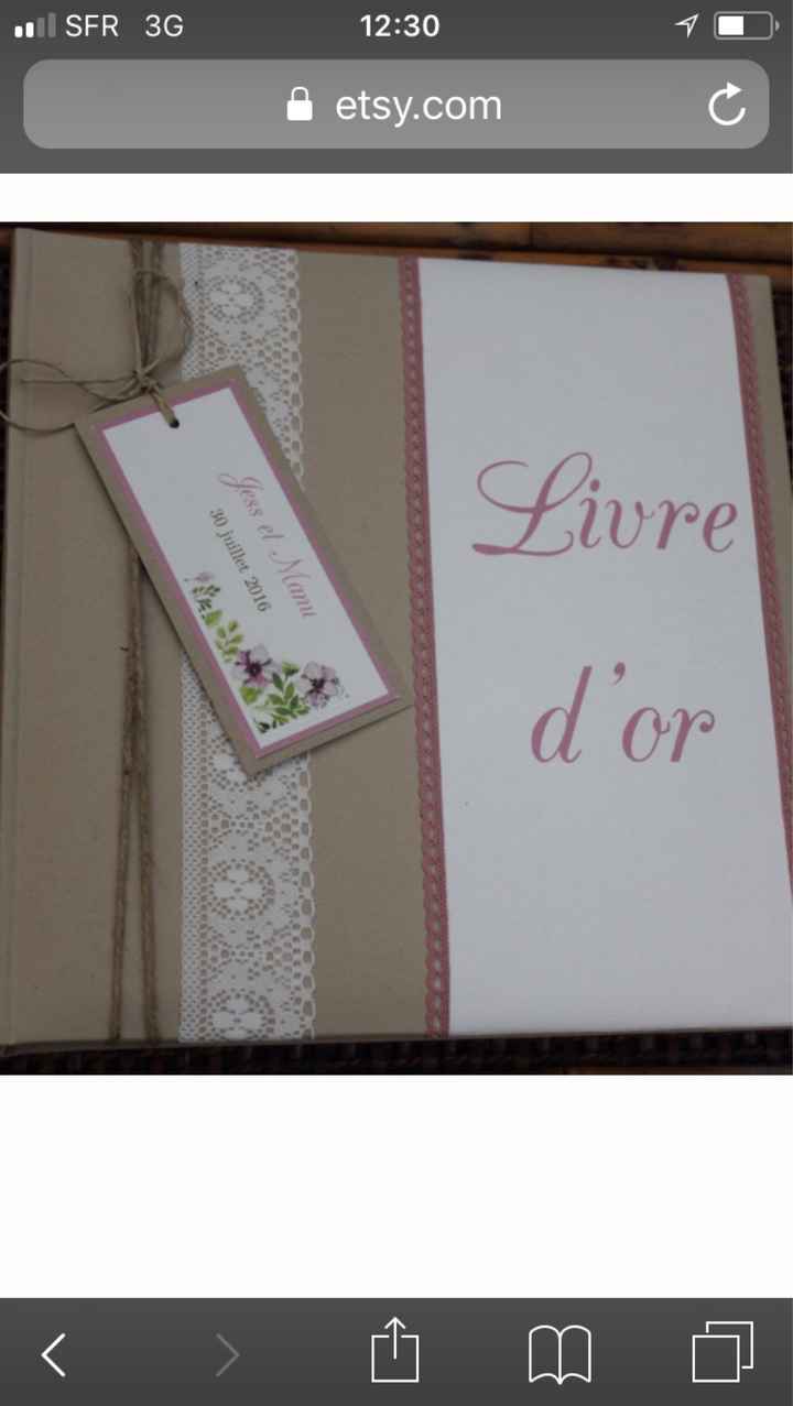 Livre d’or - 1