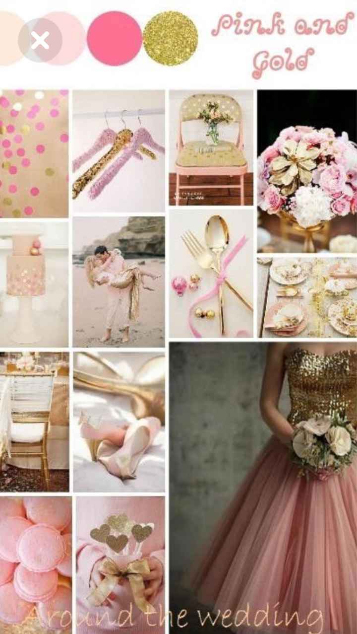 Inspiration Mariage rose et or !!!! - 7