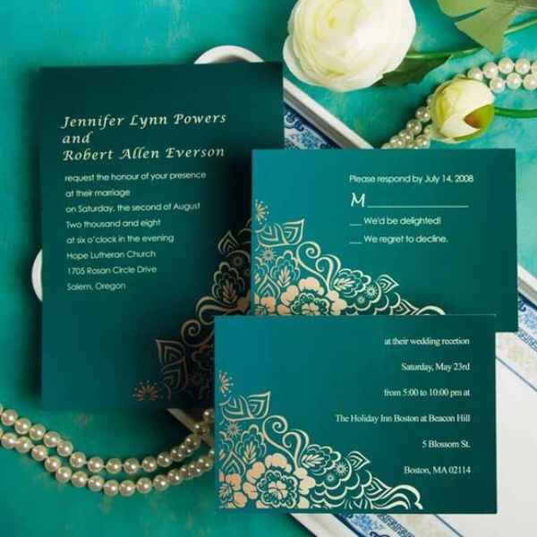 Inspiration mariage Emerald Green - 2