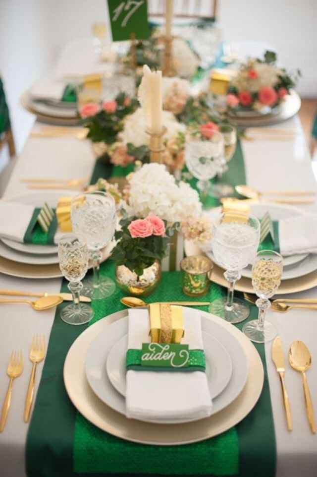 Inspiration mariage Emerald Green - 16