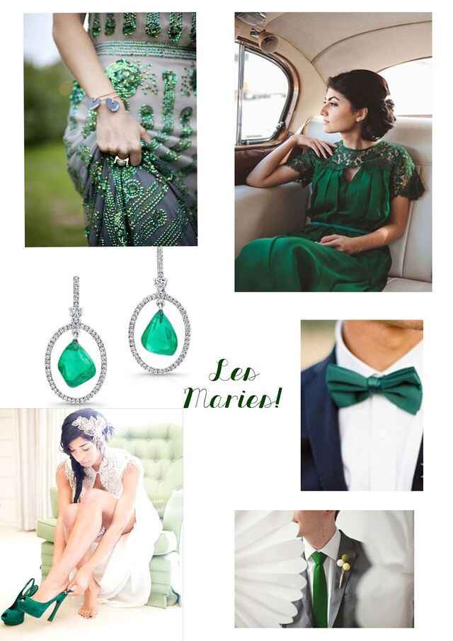 Inspiration mariage Emerald Green - 19