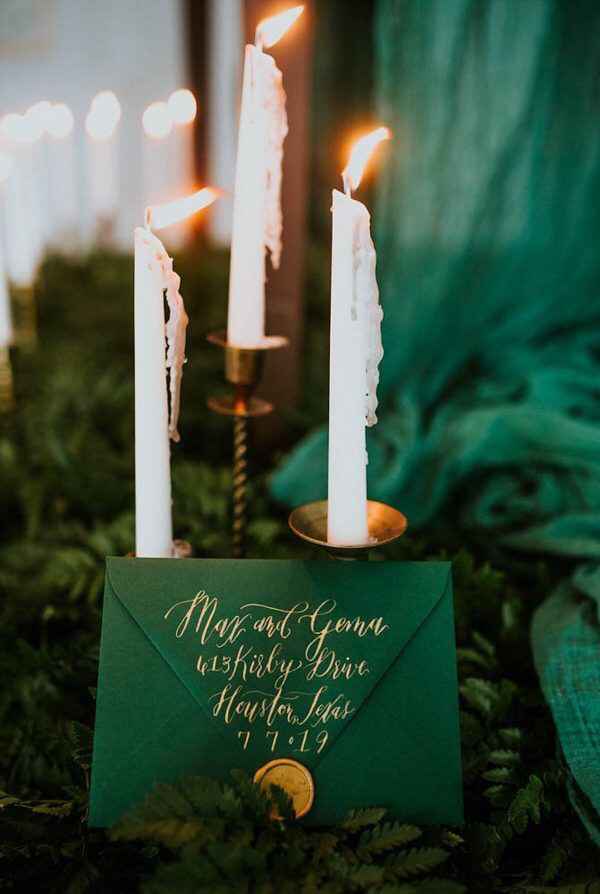 Inspiration mariage Emerald Green - 30