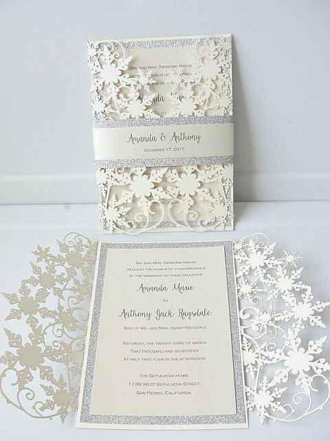 Inspiration mariage flocon de neige... - 1