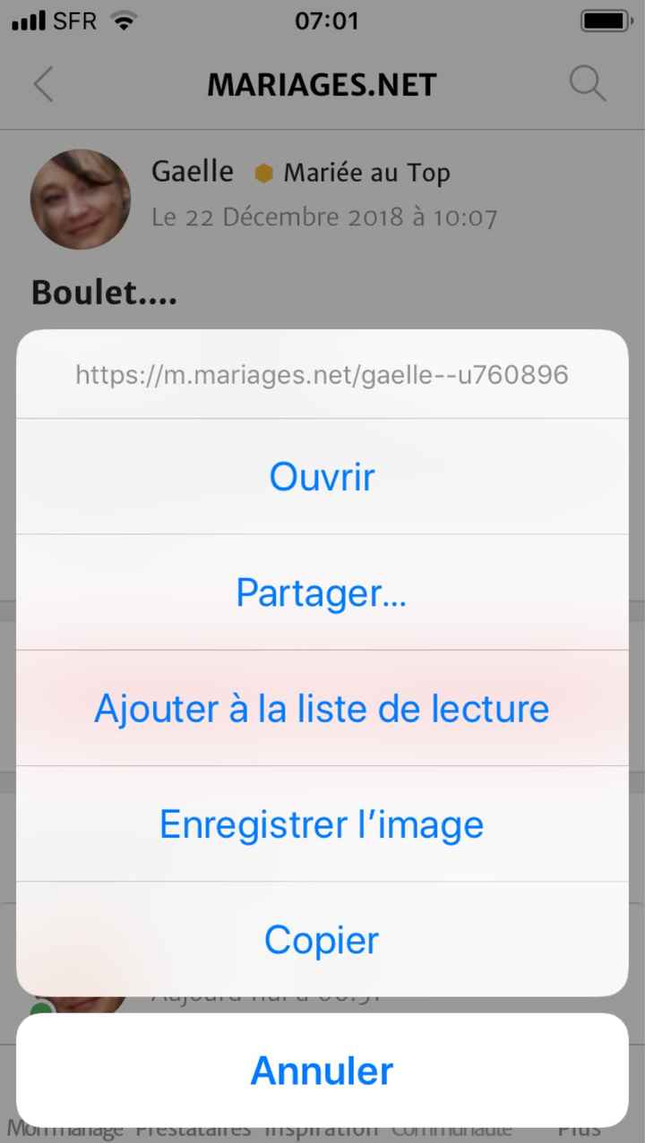 Petit tuto ... le signalement de boulets  avec appli !!! - 1