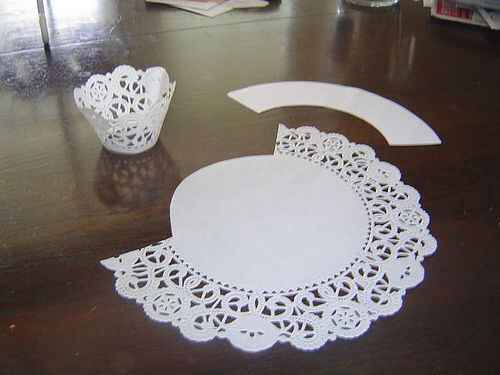 Diy avec napperon papier .... - 5