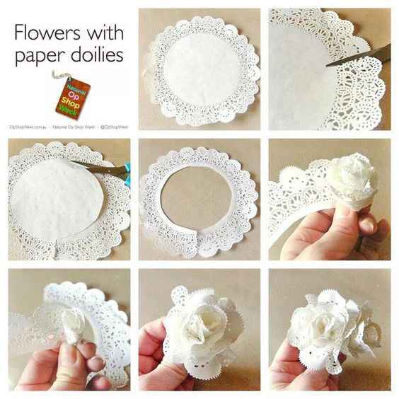 Diy avec napperon papier .... - 7