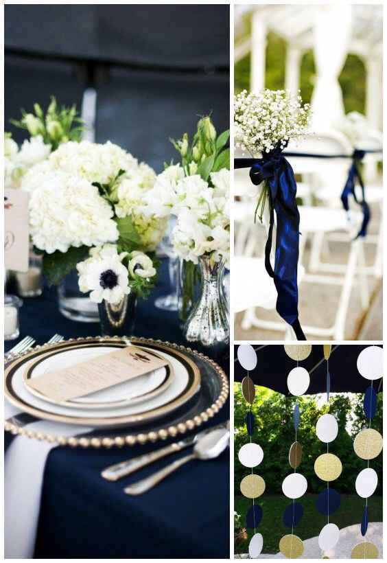 Inspiration mariage marin - 2