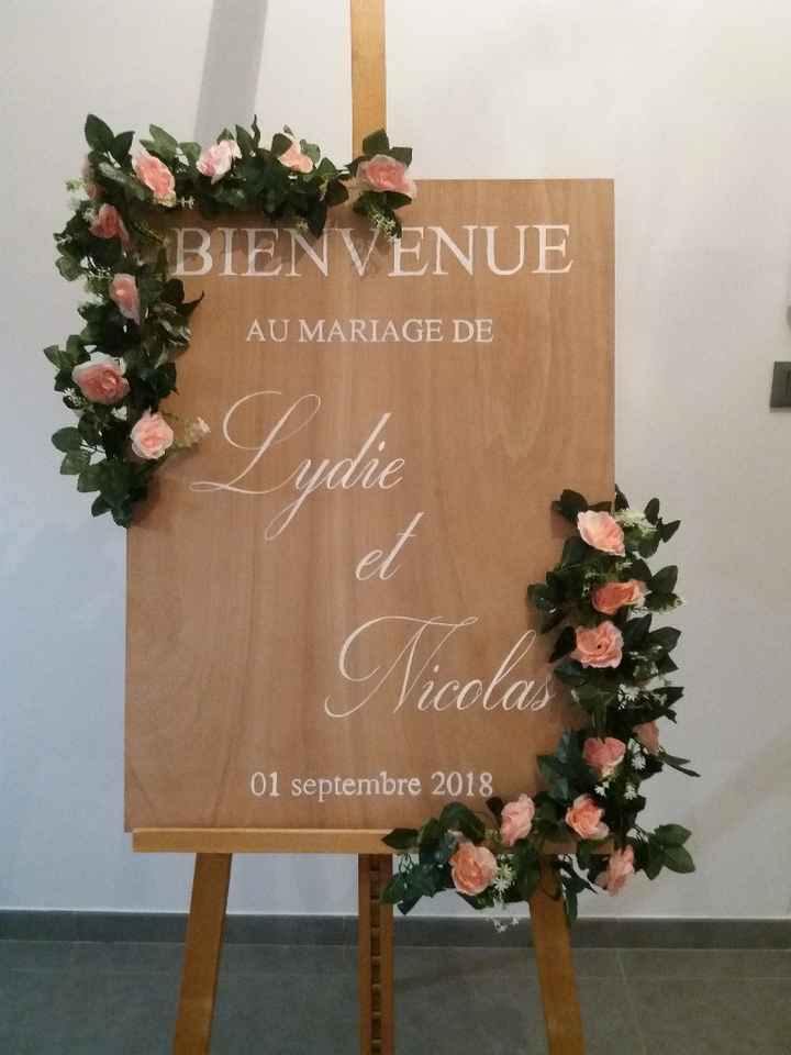 Panneau de bienvenue diy - 1