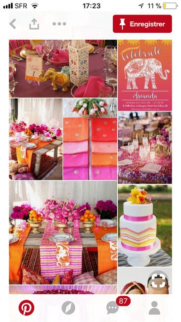 Mon mariage sur le thème de l'Inde 16