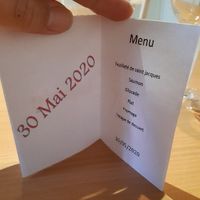 Menu sur les tables - 2