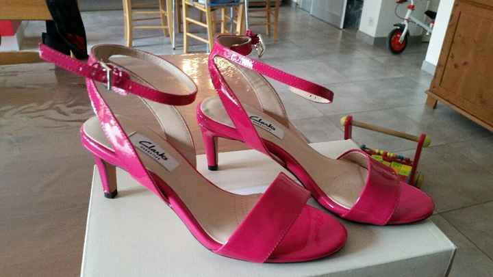 Chaussures fuschia helppppp - 1