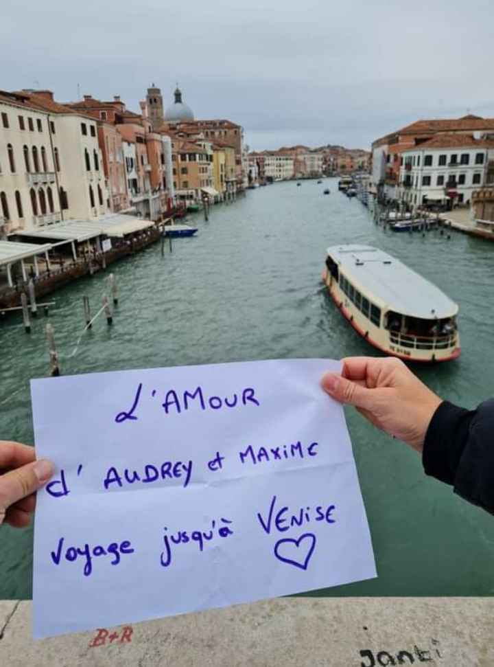 Love notes surprise mariage - 1