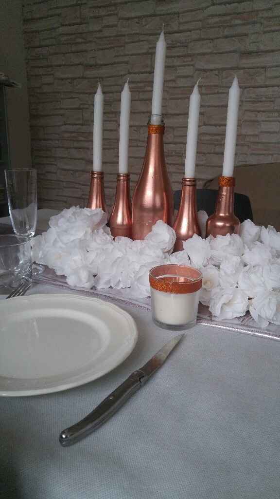 Mon centre de table :  qu'en dites vous ? - 2