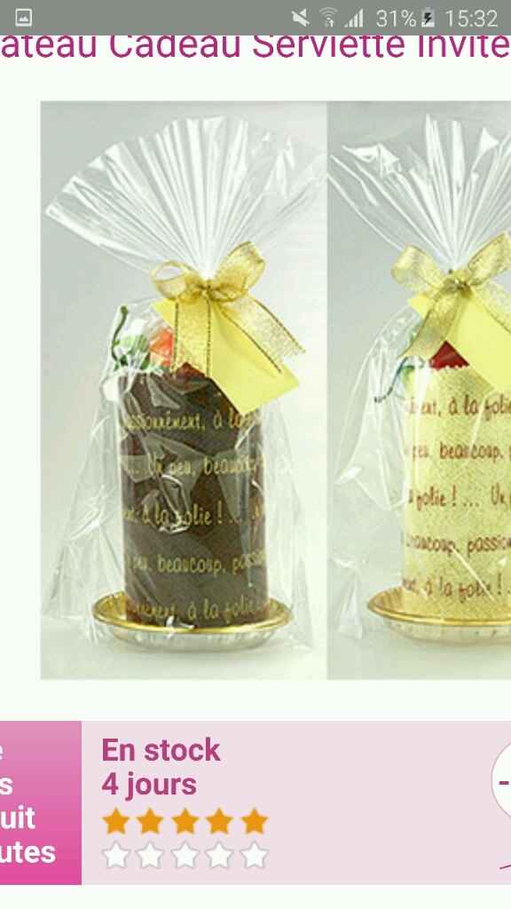 Cadeaux invités - 8