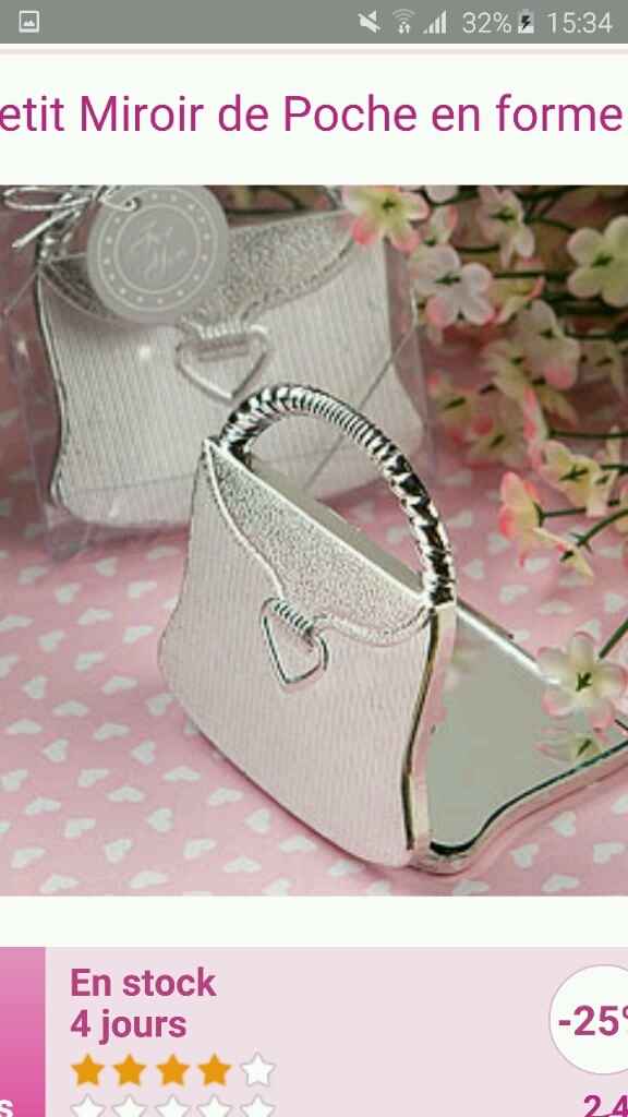 Cadeaux des invités / marques-place - 2