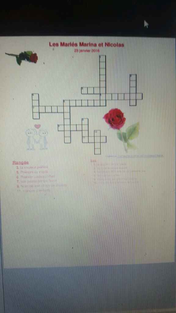 Set de table invité - 1