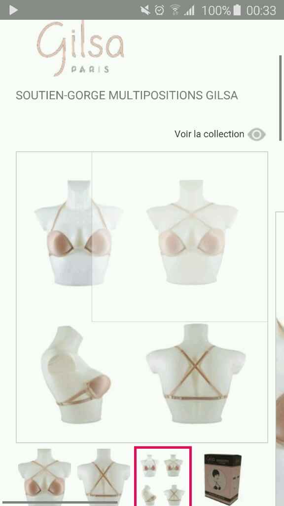 Vos dessous pour le jour j - 1