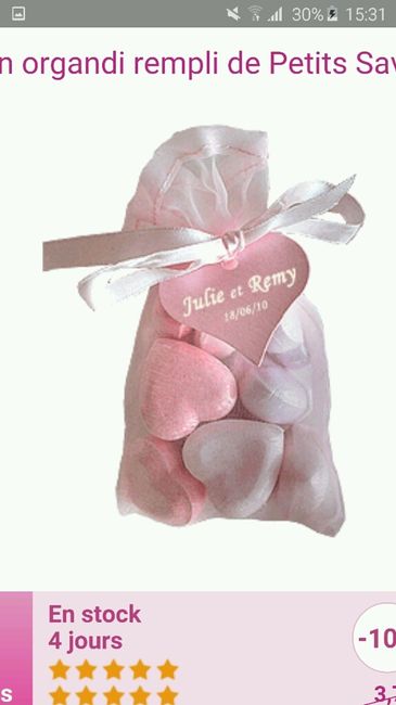 Cadeaux invités - 10