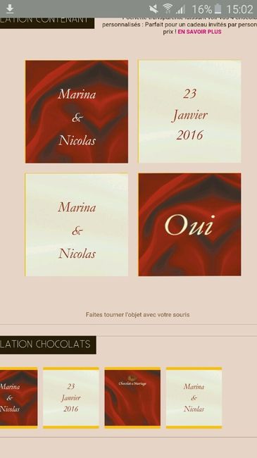 Cadeaux invités - 12