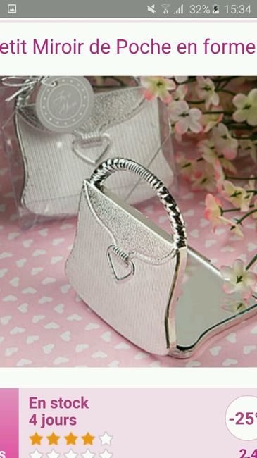 Cadeaux des invités / marques-place - 2