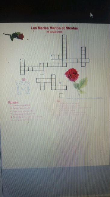 Set de table invité - 1