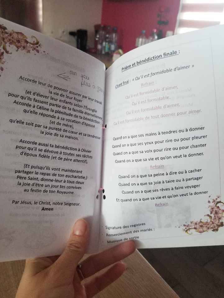Livret de messe - 2