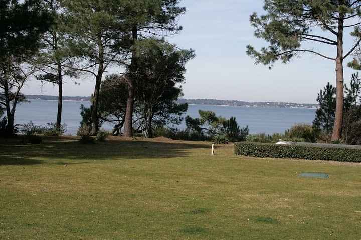 Vue de la salle sur le bassin d'arcachon 